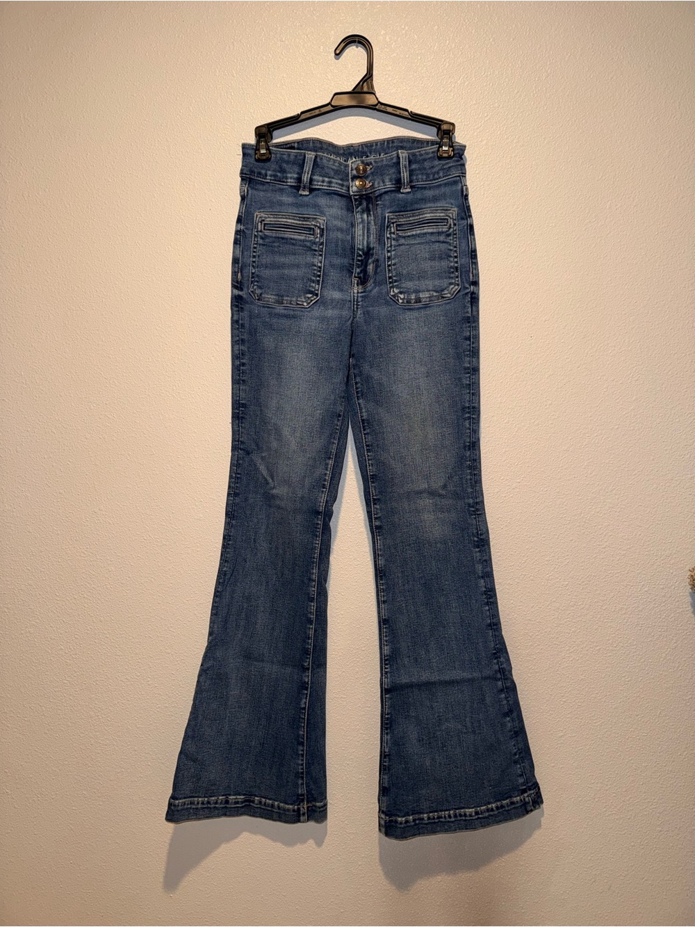AMERICAN EAGLE Women’s Next Level Stretch Flare Jeans
